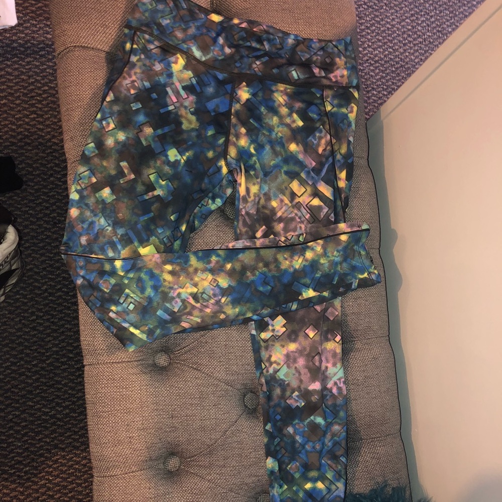 COLORFUL MONO B RUNNING LEGGINGS